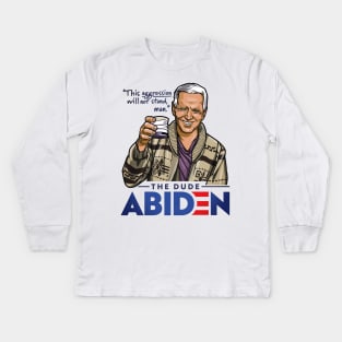 The Dude Abiden Kids Long Sleeve T-Shirt